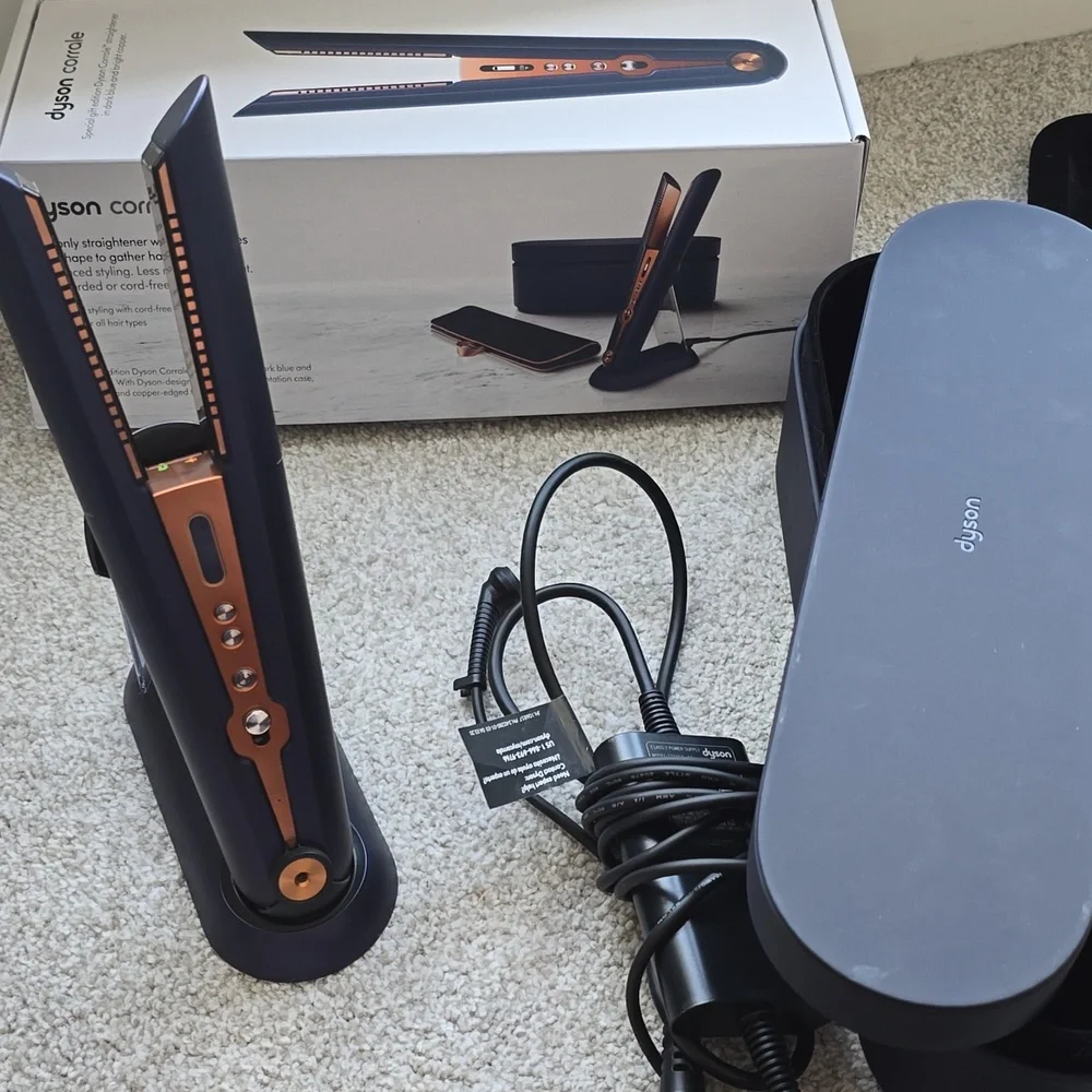 Dyson Corrale Hair Straightener - Blue and Copper - Picture 3 of 4
